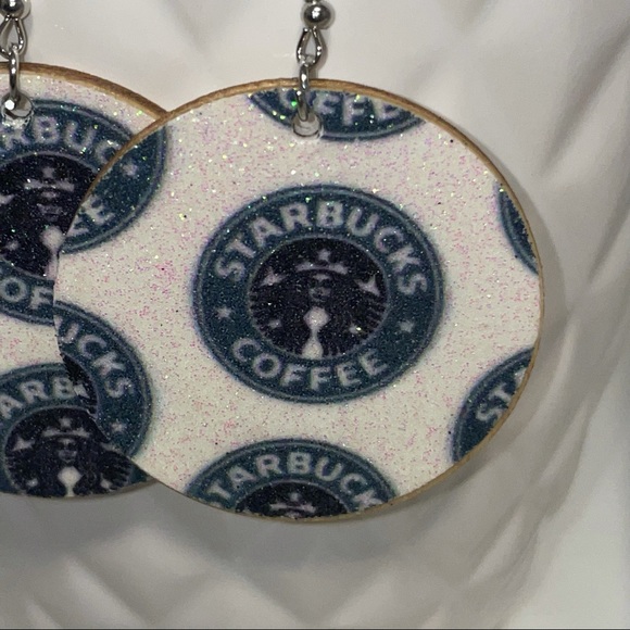 Starbucks Earrings - Picture 3 of 3